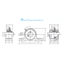 Pillow Block Bearing UCP205 UCP206 UCP207 UCP208